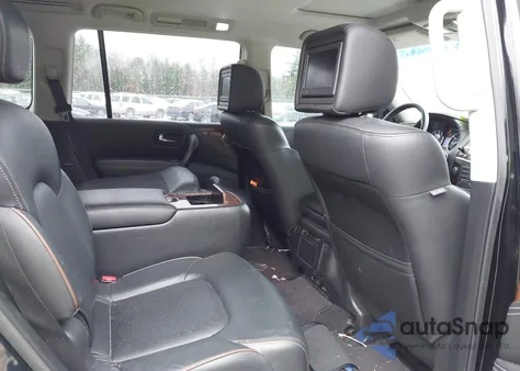 2017 Nissan Armada Platinum из США, поврежденный, VIN JN8AY2NF1H9302009